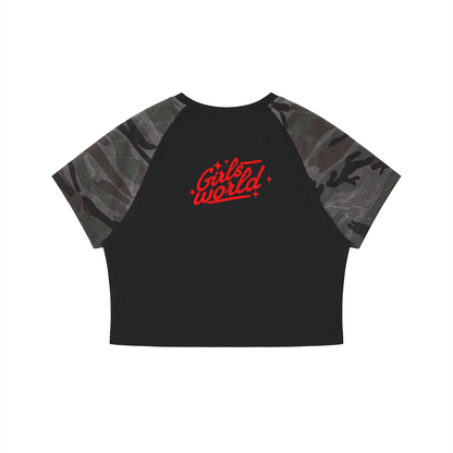 Aliens Camo Crop T-Shirt