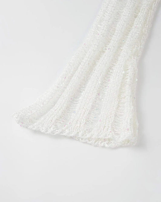 Long Sequin Knit Set