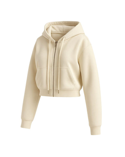 Washed Zipper Cardigan Jacket