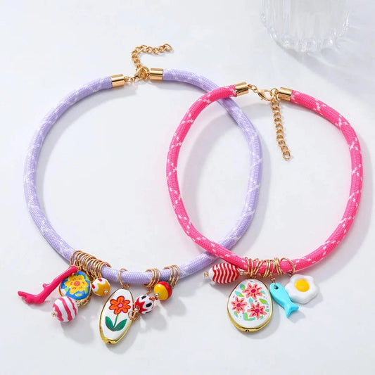 2 piece Boho Rope Necklace