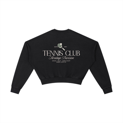 Vintage Washed Cropped Sweatshirt