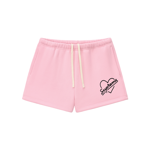 Heartfelt Drawstring Fleece Sweatshorts - additional view 7