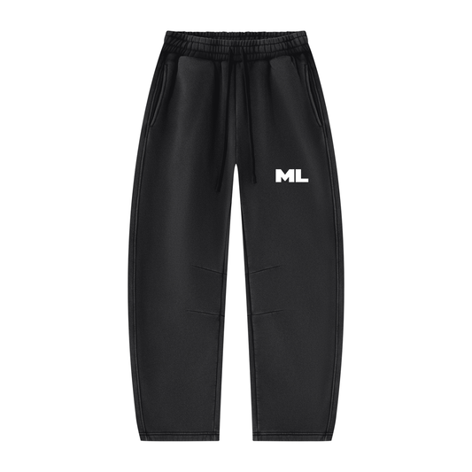 Barrel Leg Fleece Sweatpants