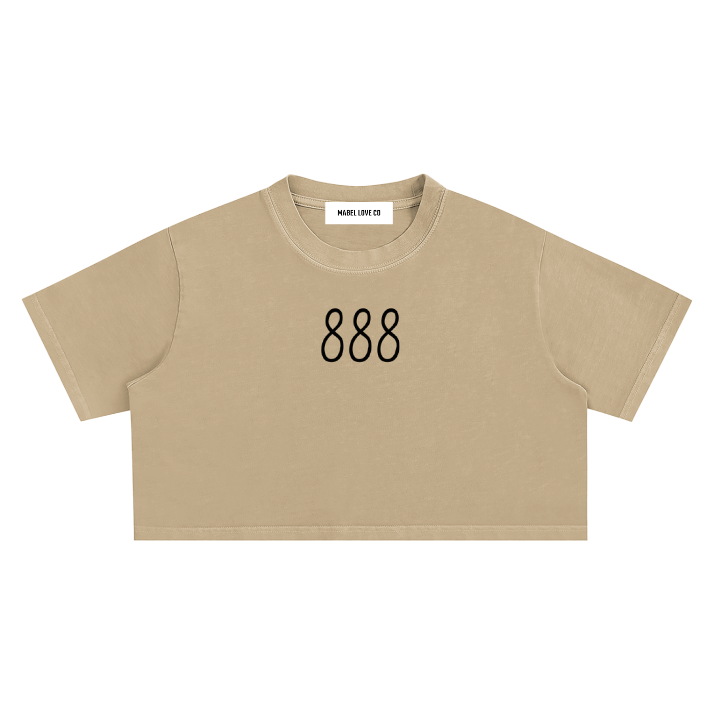 888 Angel Crop Top