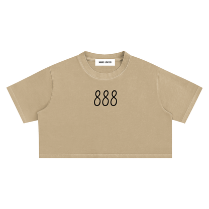 888 Angel Crop Top