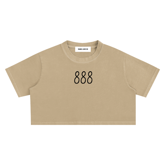 888 Angel Crop Top