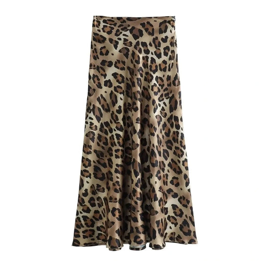 Leopard Print MAXI Skirt 3