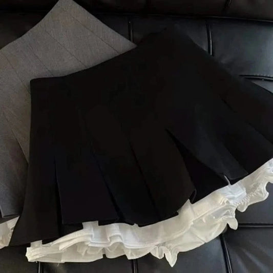 Ruffles Mini Pleated Skirt 3