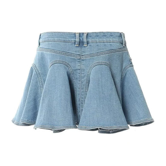 Pleated mini skirt 3