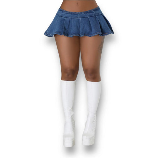 The Mini Denim Skirt 3