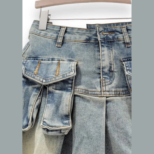 Cargo Pleated Skirt 3