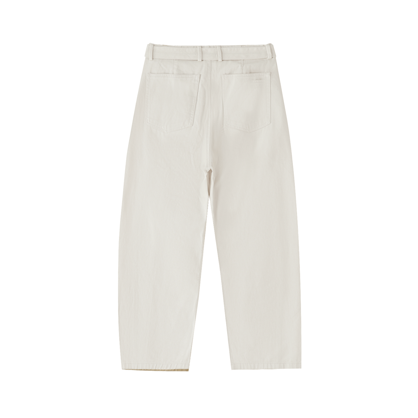 Cotton Candy Loose Barrel-leg Chino Pants