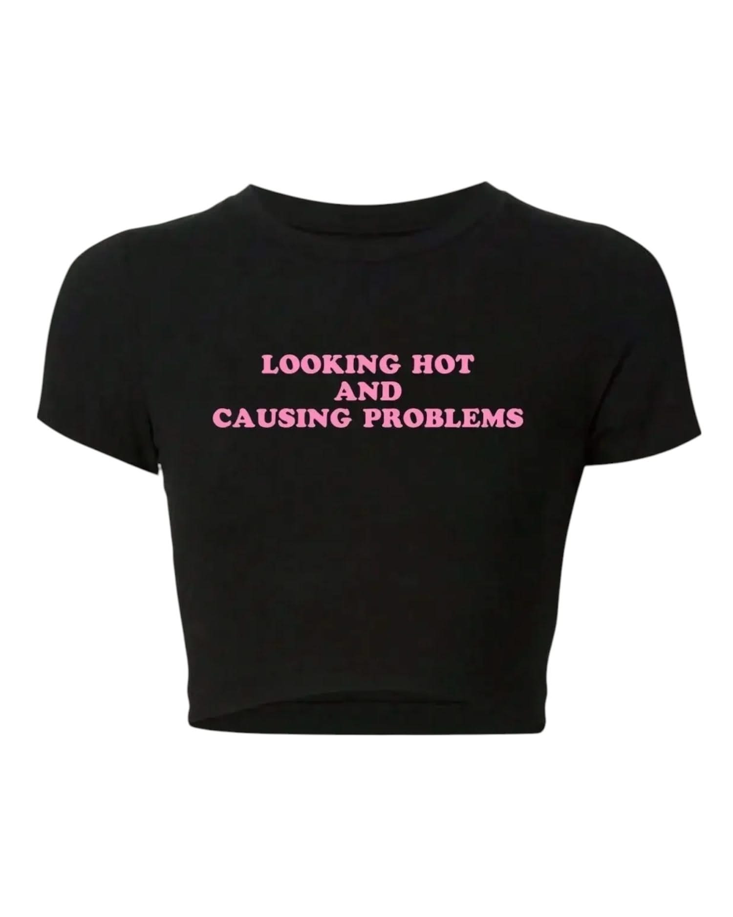 Girl Power Crop Tee – Casual Statement Style