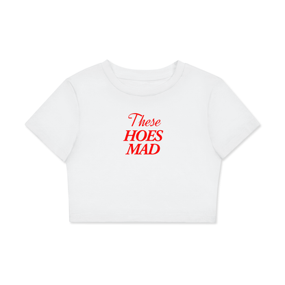 Bella Cherry Ruffle Crop Top