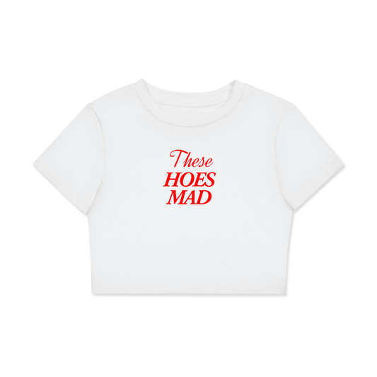 Bella Cherry Ruffle Crop Top