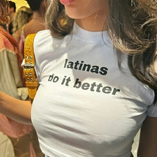 "Latinas do it better" Baby Tee