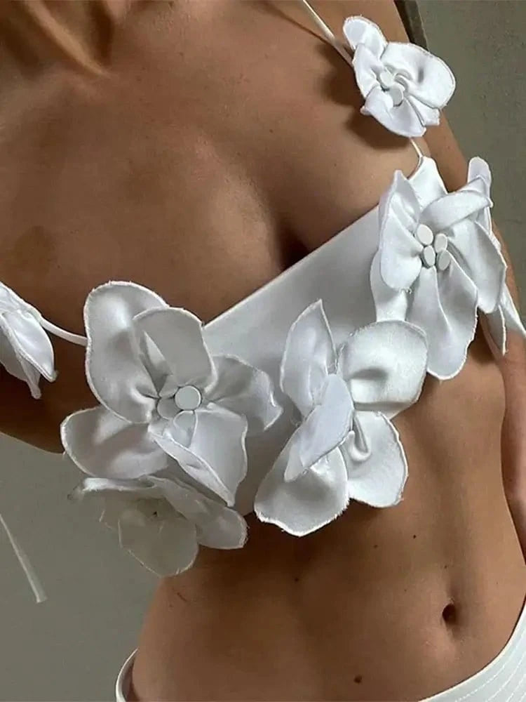 3D Flower Bralette