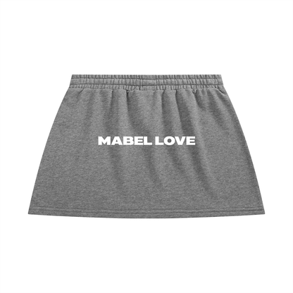 Drawstring Mini Skirt