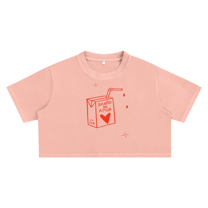 Washed Sweet Escape Regular Crop Top