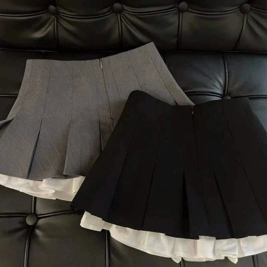 Ruffles Mini Pleated Skirt 4