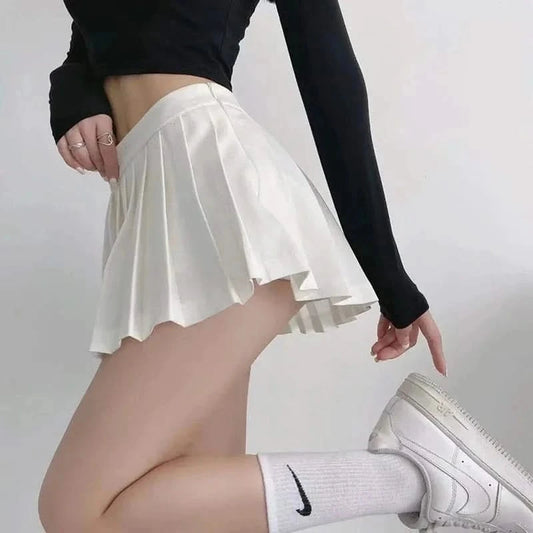 School Girl Pleated Skirt 4