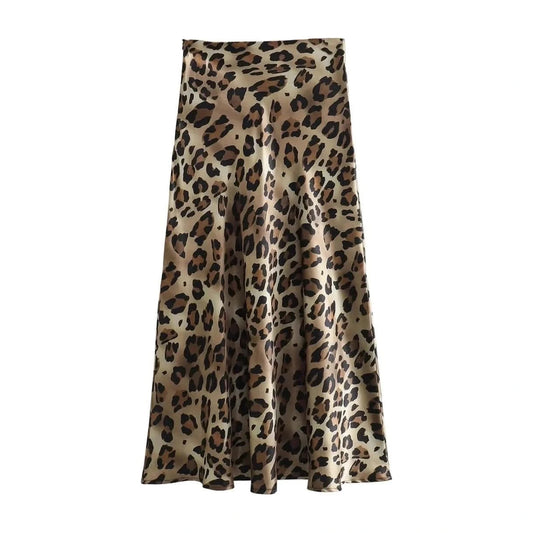 Leopard Print MAXI Skirt 4