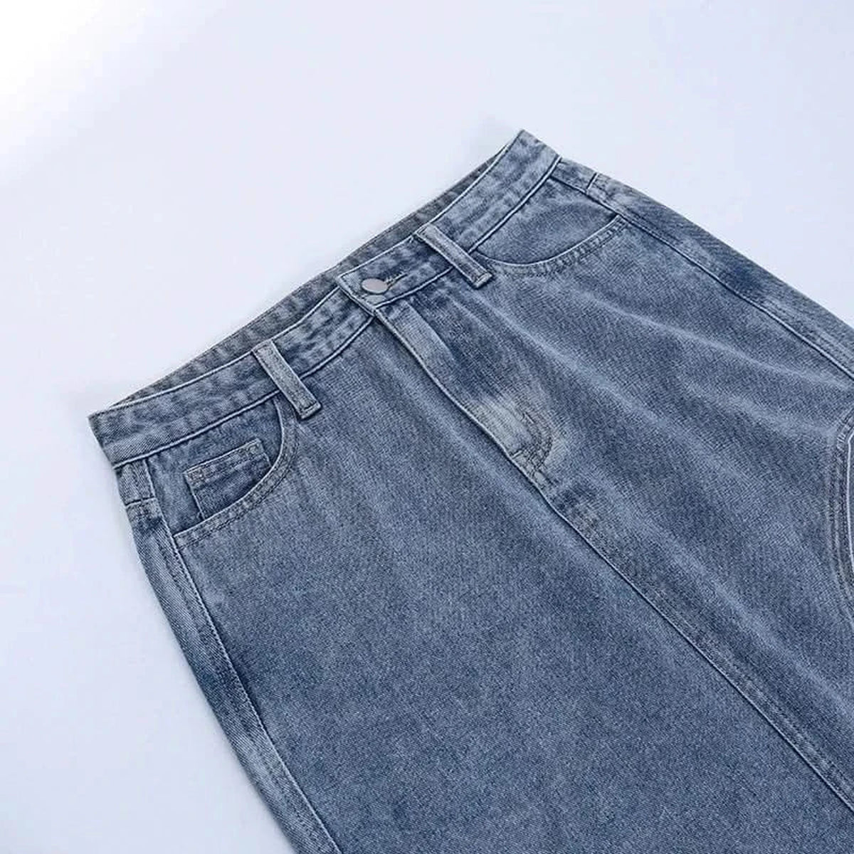 Maxi Denim Skirt 4