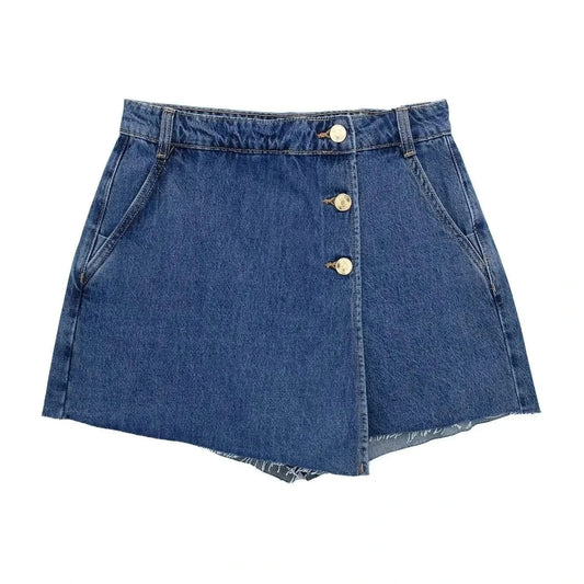 Wrap Denim Short 4