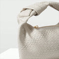 Multifunctional Shoulder Bag with Embossing Woven Style