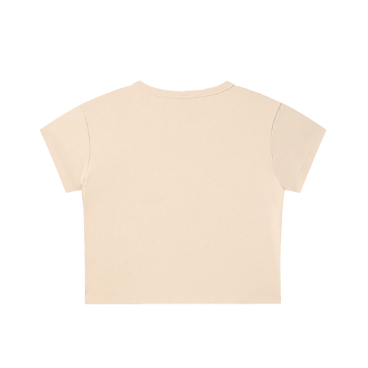 no bra club Snow Washed Crop Top