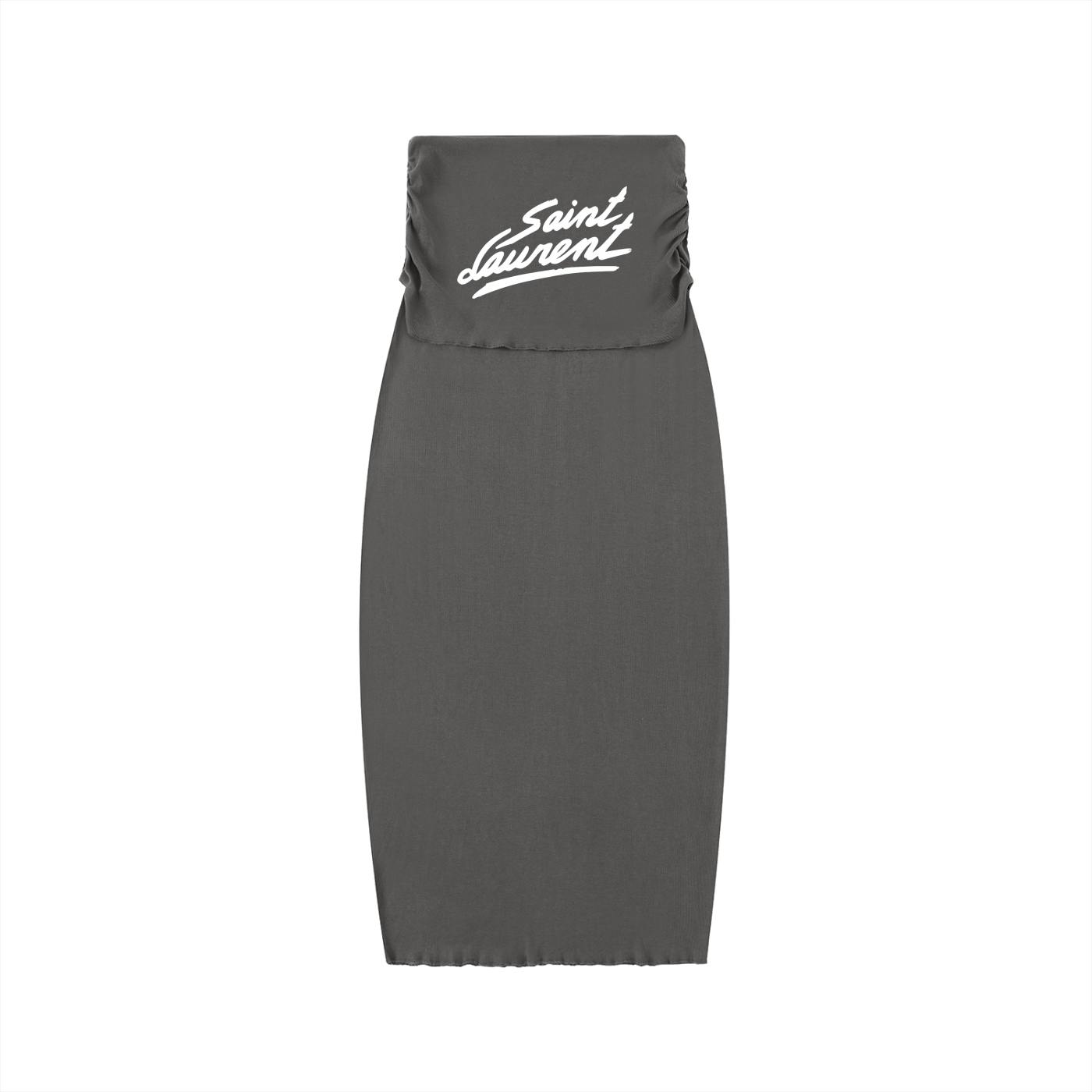 Bold Boho Indigo Washed Bodycon Maxi Skirt