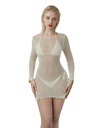 See through cover up
