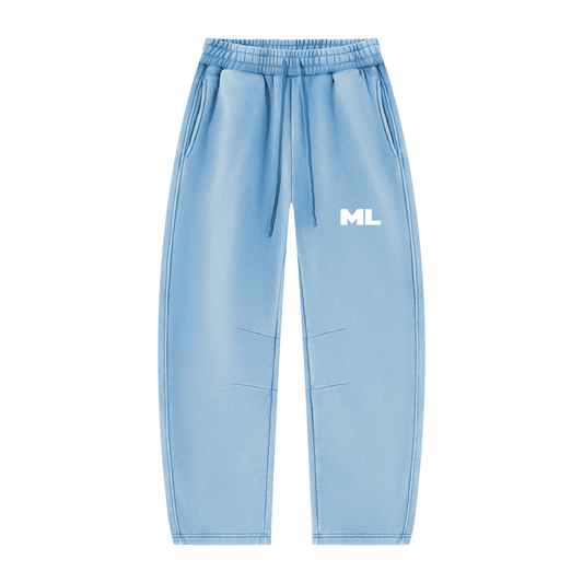 Barrel Leg Fleece Sweatpants