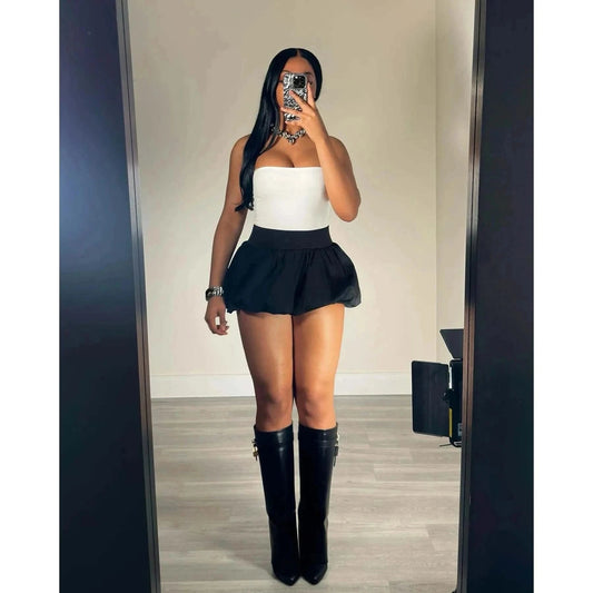 Puffer Mini Skirt 5
