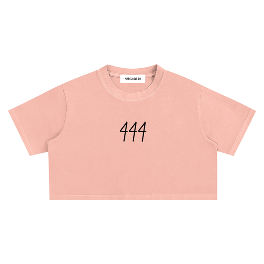 444 Angel Crop Top