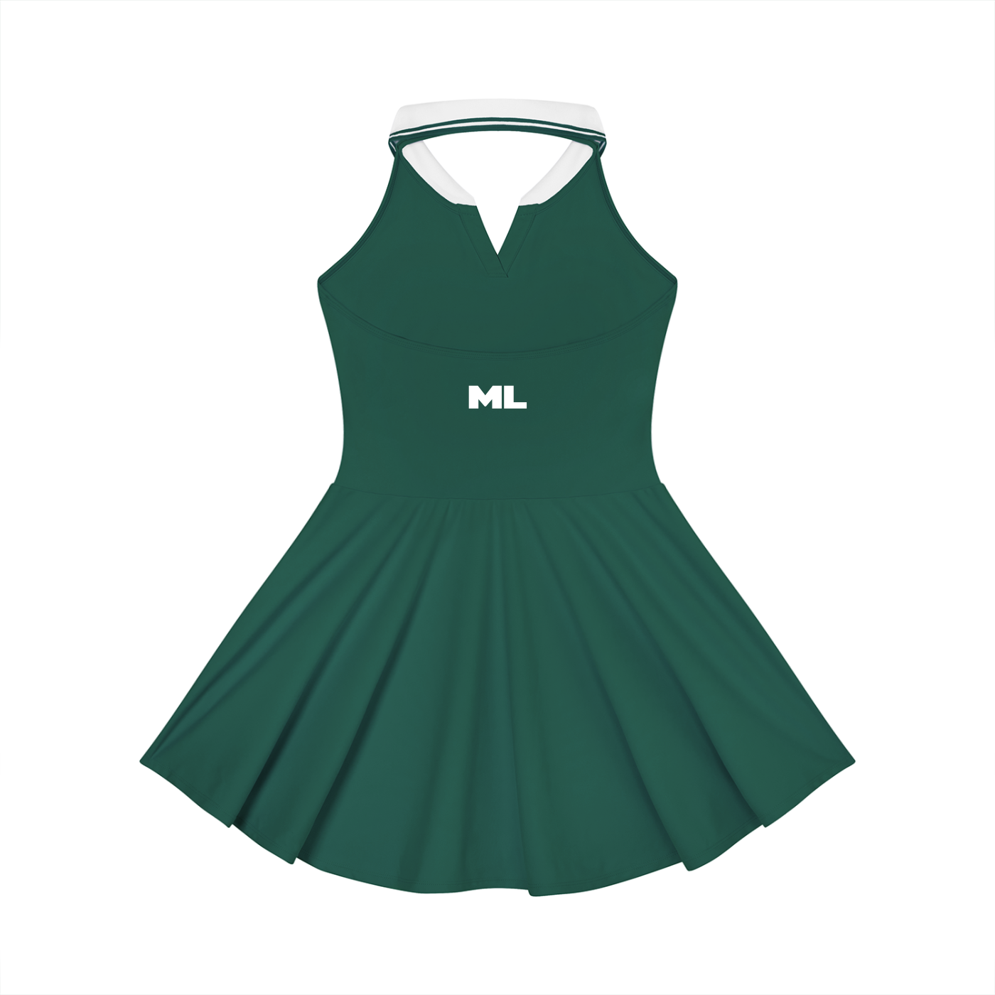 Women's Collared Halter Tennis Dress