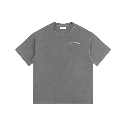 Vintage Washed Oversized Cotton T-Shirt