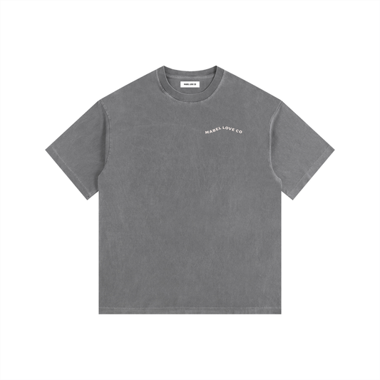 Vintage Washed Oversized Cotton T-Shirt