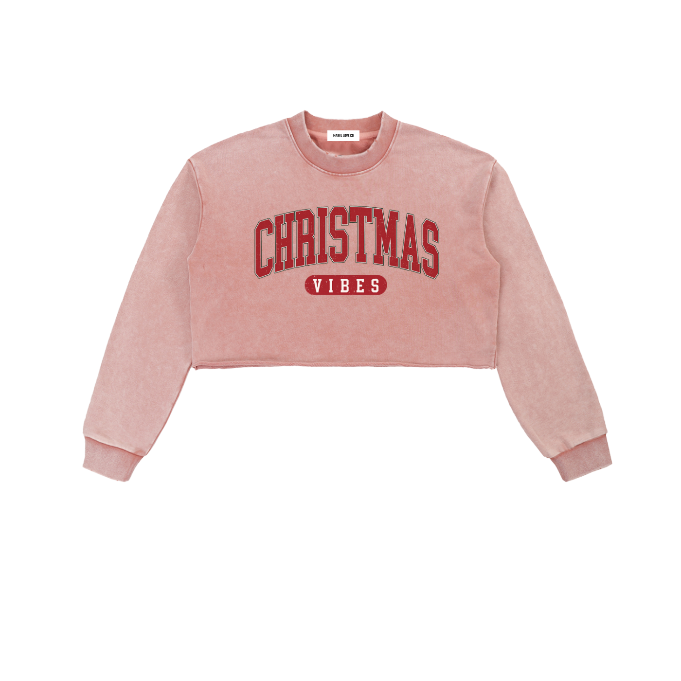 Raw Edge Streetwear Heavyweight Cotton Holiday Pullover Gift