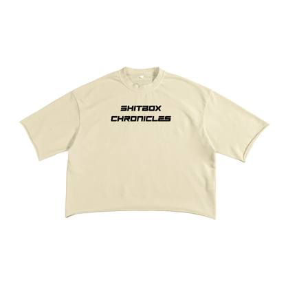 French Terry Raw Edge T-Shirt