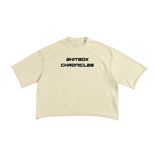 French Terry Raw Edge T-Shirt