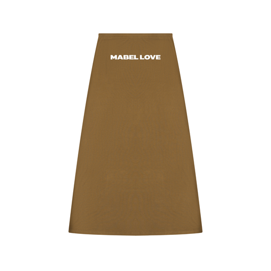 Women's Solid Color Knit Maxi Skirt