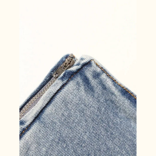 Mini Jean skirt 6