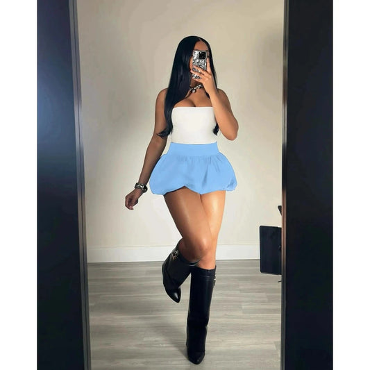 Puffer Mini Skirt 6