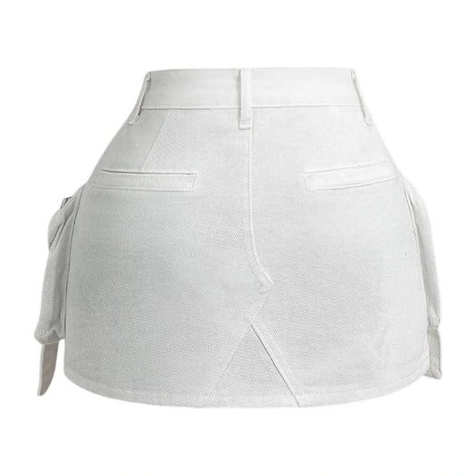 Denim mini skirt 3