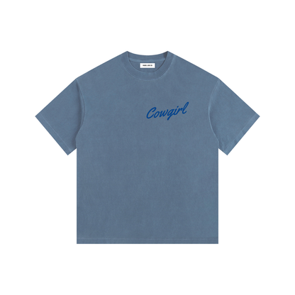 Vintage Washed Oversized Cotton T-Shirt