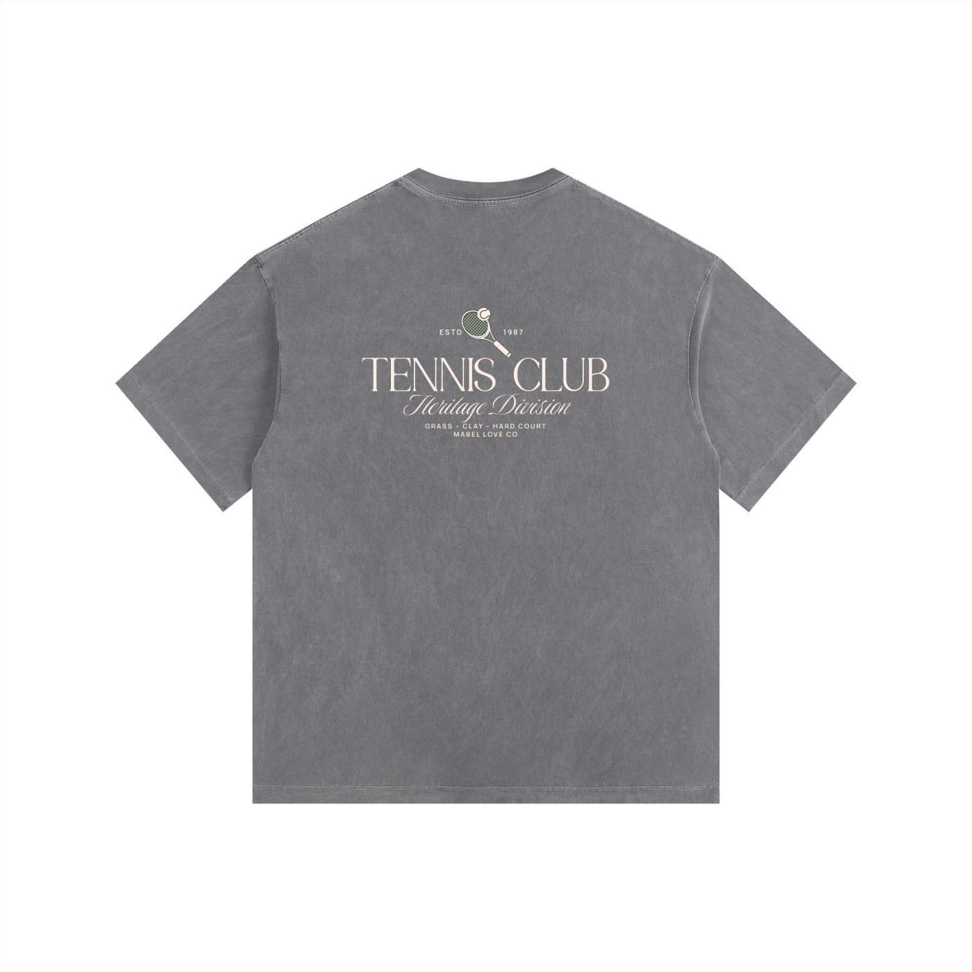 Vintage Washed Oversized Cotton T-Shirt