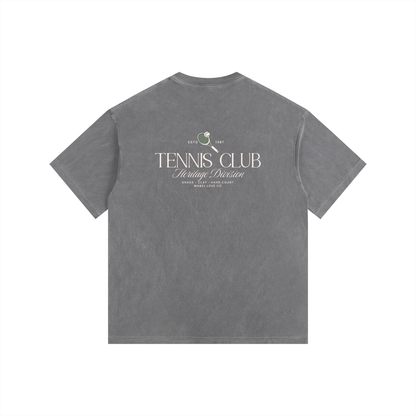 Vintage Washed Oversized Cotton T-Shirt