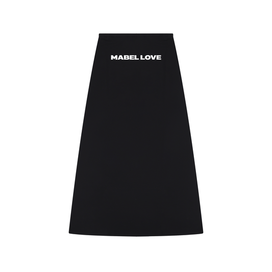 Women's Solid Color Knit Maxi Skirt