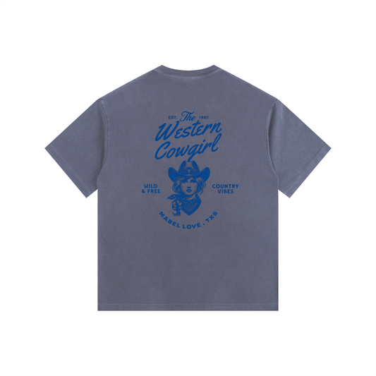 Vintage Washed Oversized Cotton T-Shirt
